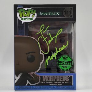 Laurence Fishburne Autographed Morpheus Funko #1 (1174)