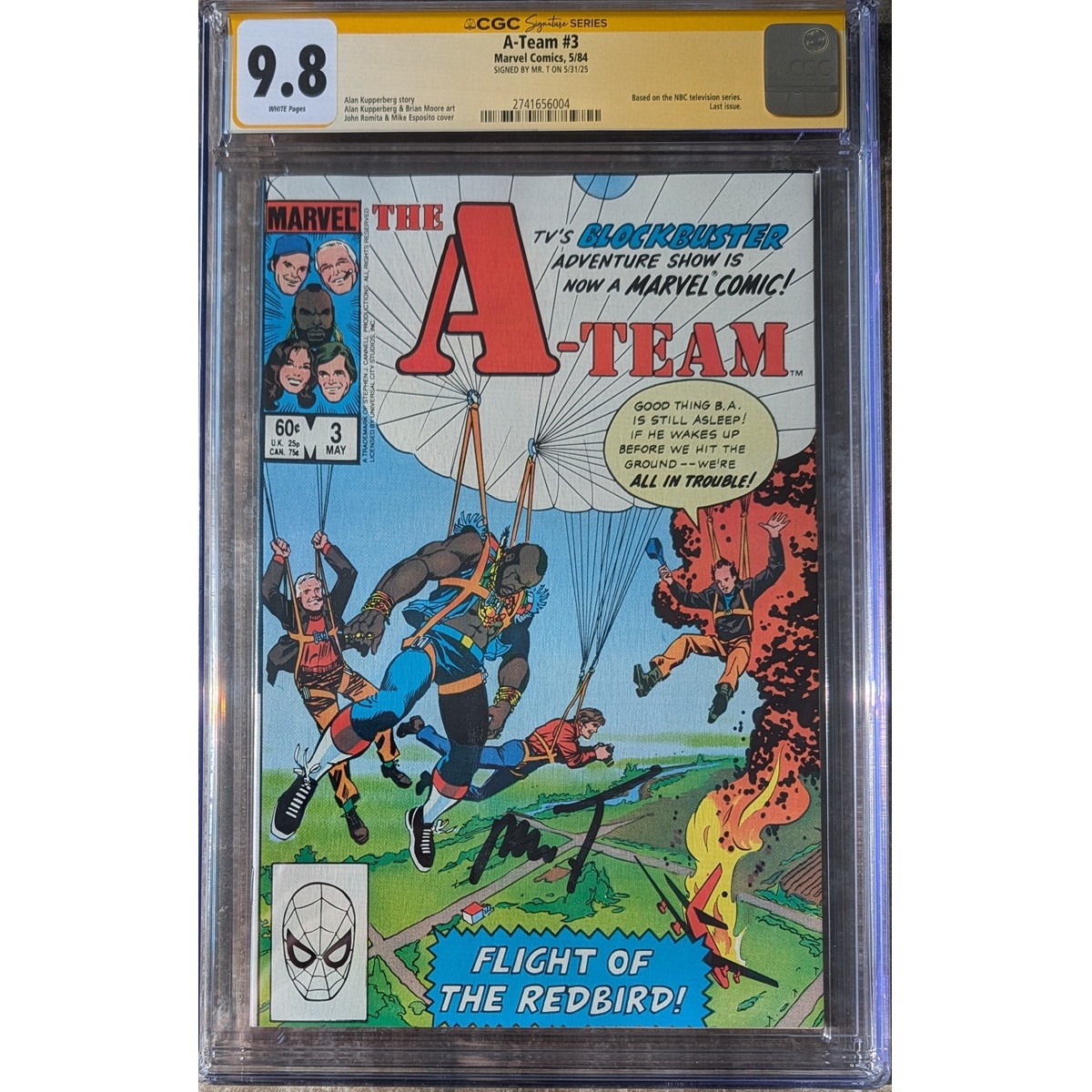 A-Team #3 CGC SS Mr T