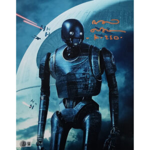 Alan Tudyk Autographed Photo #1 (11x14) w K2SO Character Name