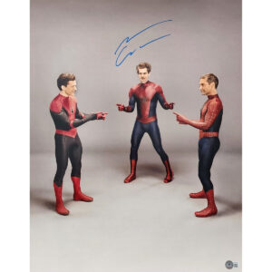 Andrew Garfield Autographed Spider-Man Photo #2 (16x20) w Beckett