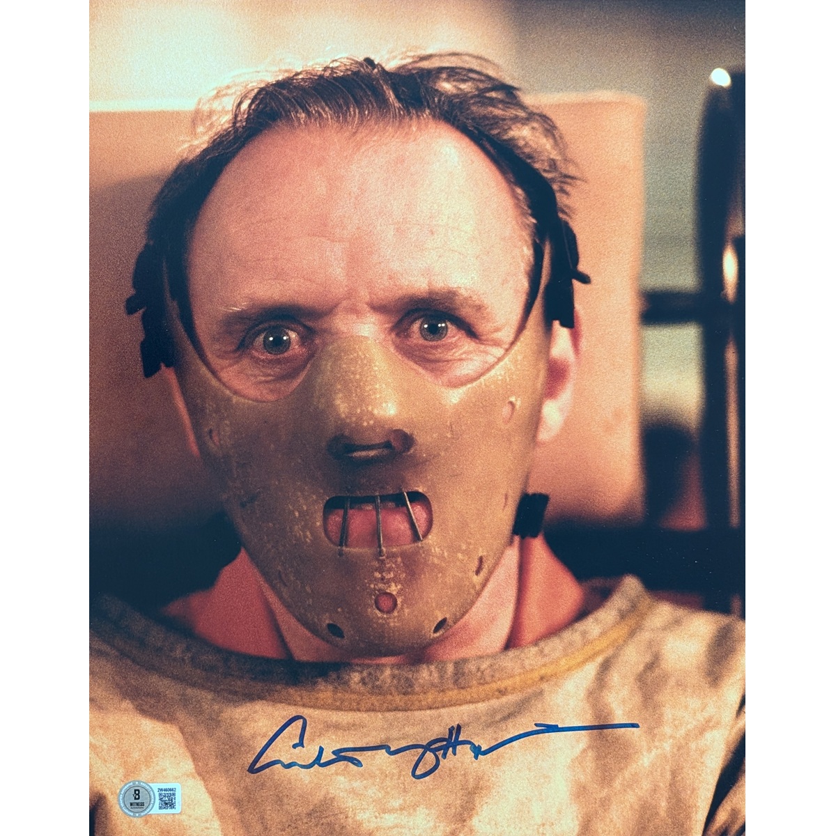 Anthony Hopkins Signed Photo #5 (11x14) Blue Sharpie