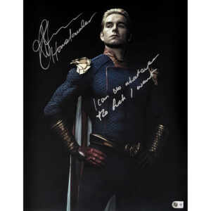 Antony Starr Autographed Photo #1 (16x20) w Quote and CN
