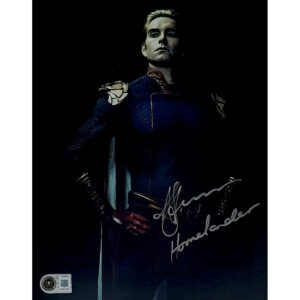 Antony Starr Autographed Photo #1 (8x10) w Homelander