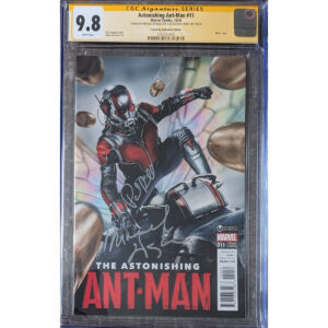 Astonishing Ant-Man #11 CGC 9.8 Signed by Rudd and Douglas