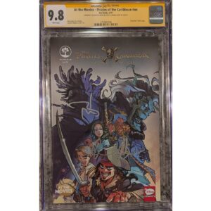 At The Movies - Pirates of the Caribbean CGC SS Bloom and Depp
