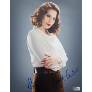 Hayley Atwell signed Agent Carter photo w/ character name