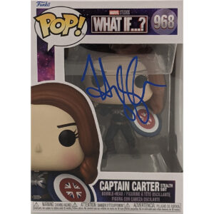 Hayley Atwell Signed What If? Captain Carter Funko 968