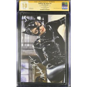 Batman '89 Echoes #1 CGC 10.0 Signed by Michelle Pfeiffer
