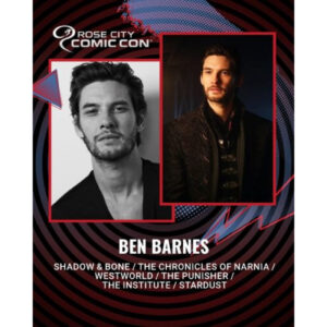 * Ben Barnes Autograph Send-In Rose City Comic Con *