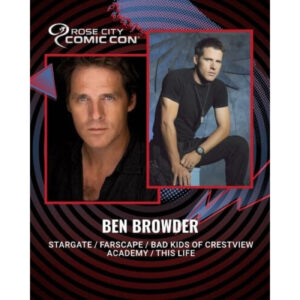 * Ben Browder Autograph Send-In Rose City Comic Con *