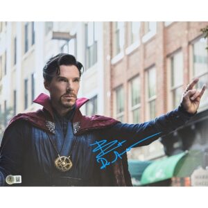 Benedict Cumberbatch Autographed Photo #4 (11x14) w CN