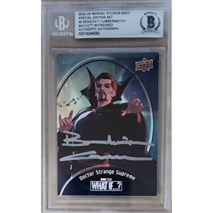 Benedict Cumberbatch Signed Marvel Studios SDCC Special Edition Card #5