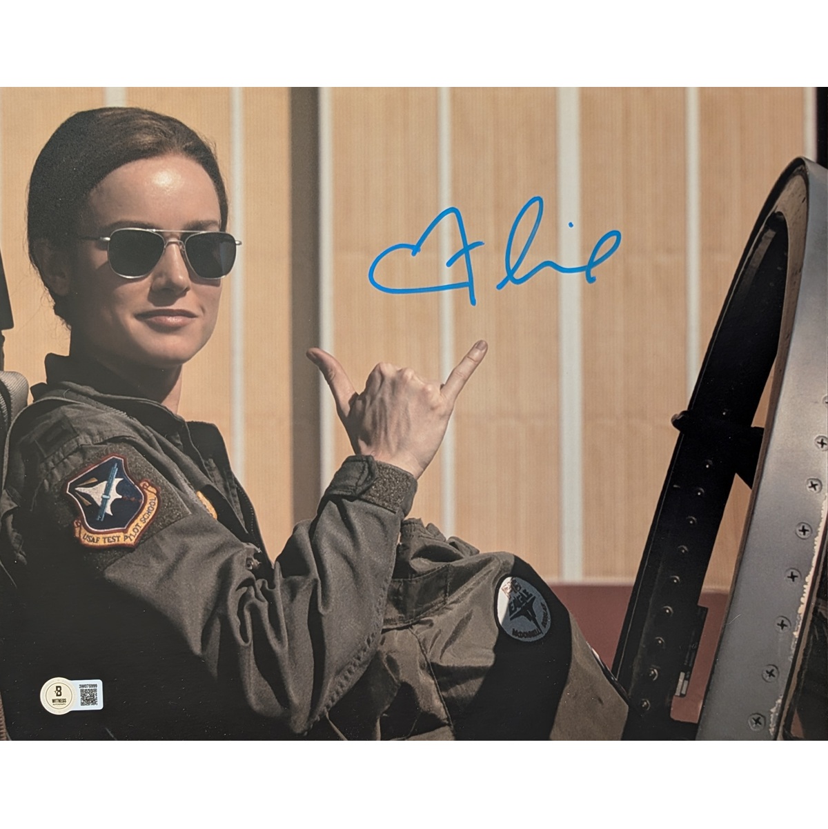 Brie Larson Signed Photo #5 (11x13)