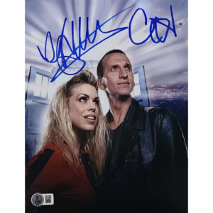 Christopher Eccleston and Billie Piper Autographed Photo #1 (8x10)