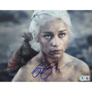Emilia Clarke signed Game of Thrones photo #3