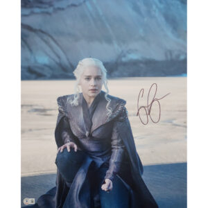 Emilia Clarke Signed Game of Thrones photo #4