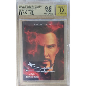 Cumberbatch Multiverse of Madness Signed/Graded Card