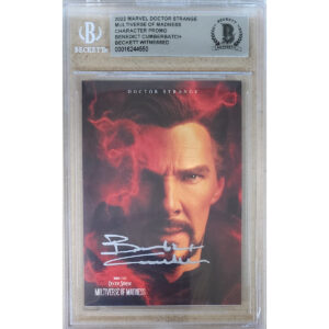 Cumberbatch Multiverse of Madness Signed Card