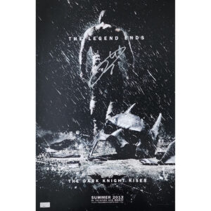 Tom Hardy Signed Dark Knight Rises Mini-Poster #1 (12x18)