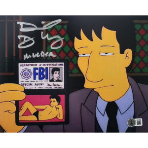 David Duchovny Autographed Photo #1 (8x10) w Mulder