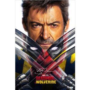 Hugh Jackman Signed "Deadpool & Wolverine" Mini-Poster (16x24)