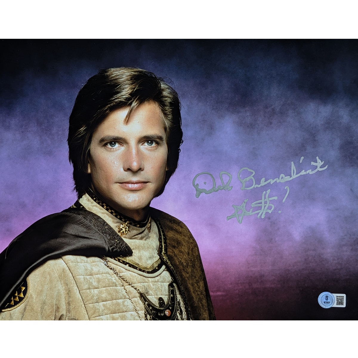 Dirk Benedict Signed Photo #1 (11x14) w CN