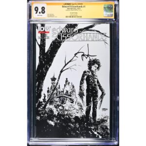 Edward Scissorhands #1 CGC SS Depp
