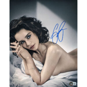 Emilia Clarke signed Esquire Magazine Shoot #2 11x14