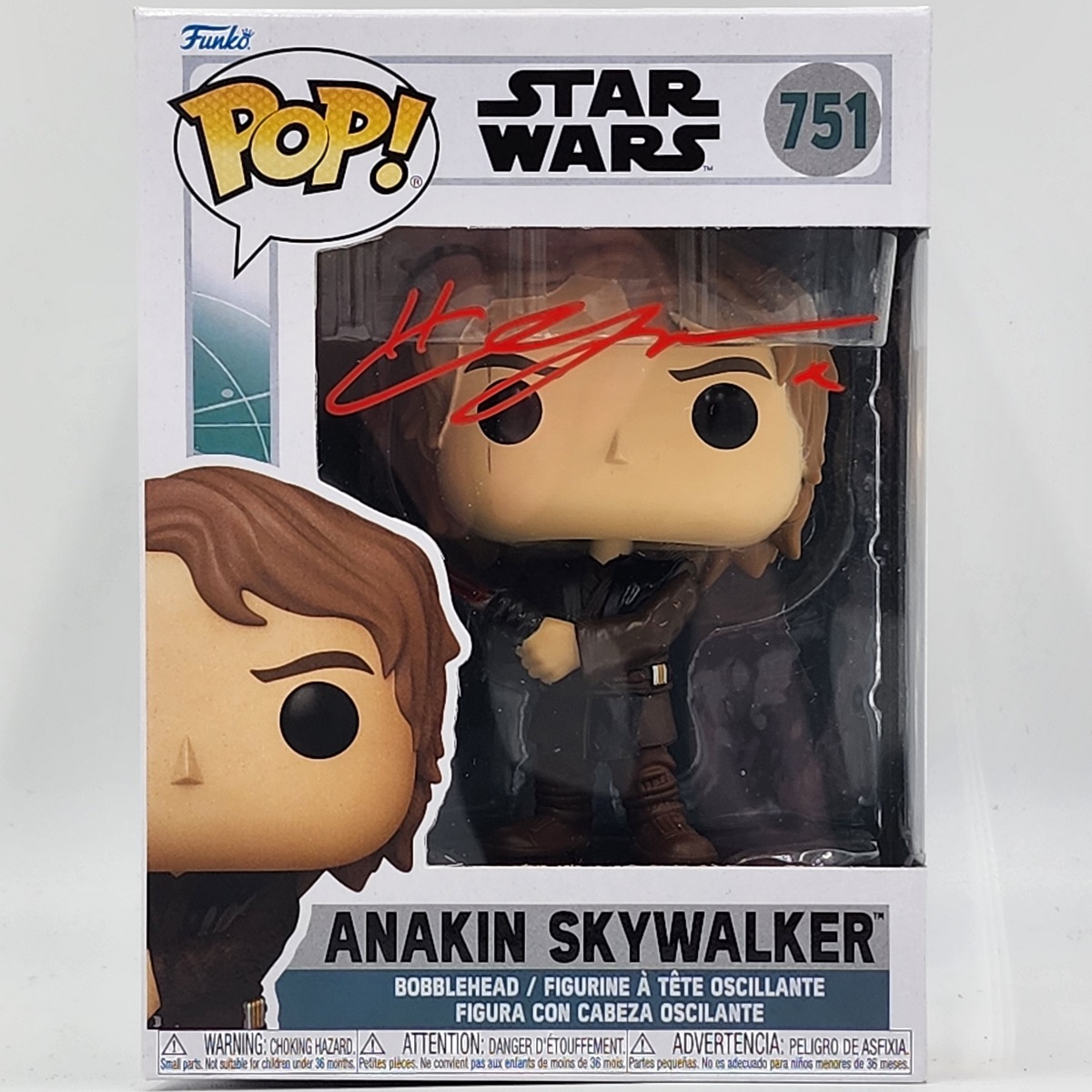 Hayden Christensen Autographed Funko (751)