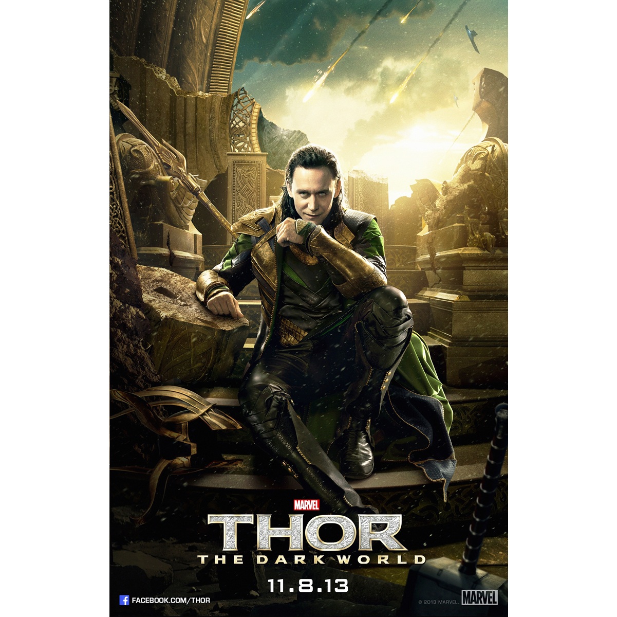 Pre-Sale Tom Hiddleston Autographed Mini-Poster #23 (11x17)