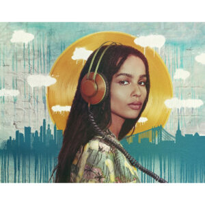 Pre-Sale Zoe Kravitz Autographed High Fidelity Photo #1