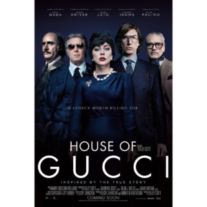 Pre-Sale Jared Leto Autographed House of Gucci 12x18 Mini-Poster #1