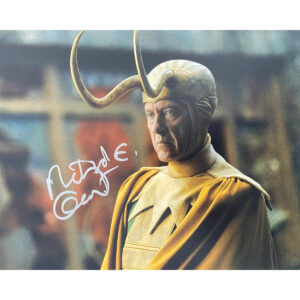 Richard E Grant Signed Loki photo as Classic Loki from Disney+ Loki Series