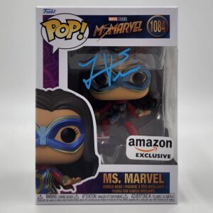 Iman Vellani Autographed Funko (1084) W Beckett