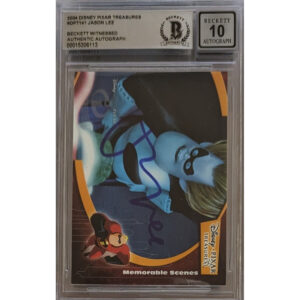 Jason Lee signed Pixar Treasures Card DPT141 Auto 10