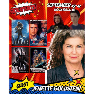 * Jenette Goldstein Autograph Send-In Siouxpercon *