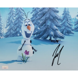 Josh Gad Autographed Photo #2 (8x10) W Character Name
