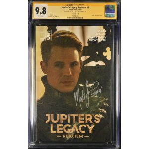 Jupiters Legacy Requiem #5 CGC Signed by Matt Lanter