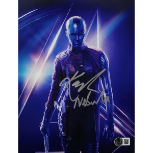 Karen Gillan Autographed Photo #2 (8x10) w Nebula CN