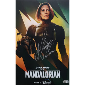 Katee Sackoff Autographed Mini-Poster #1 (11x17) w Beckett and Bo-Katan