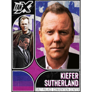 * Kiefer Sutherland Autograph Send-In Salt Lake FanX *