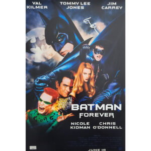 Val Kilmer Signed "Batman" Mini-Poster #1 (12x18)