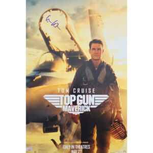 Val Kilmer Signed "Top Gun: Maverick" Mini-Poster #1