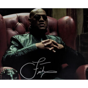 Laurence Fishburne Autographed Photo #13 (8x10) W Beckett