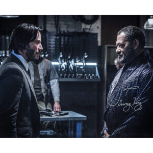 Laurence Fishburne Autographed Photo #9 (16x20) w/ "Bowrey King"