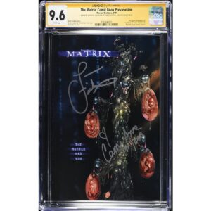 Matrix 9.6 SS Signed Fishburne Moss