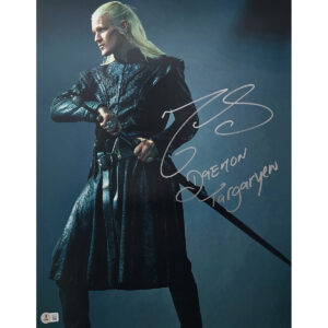 Matt Smith Autographed Photo #1 (16x20) w Daemon Targaryen Character Name