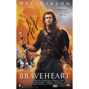 Mel Gibson Autographed Mini-Poster #1 (11x17)