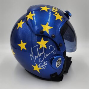Michael Ironside Autographed Helmet W Beckett and Jester