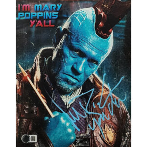 Michael Rooker Autographed Photo #1 (8x10) w Yondu CN
